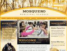 Tablet Screenshot of mosquero.net